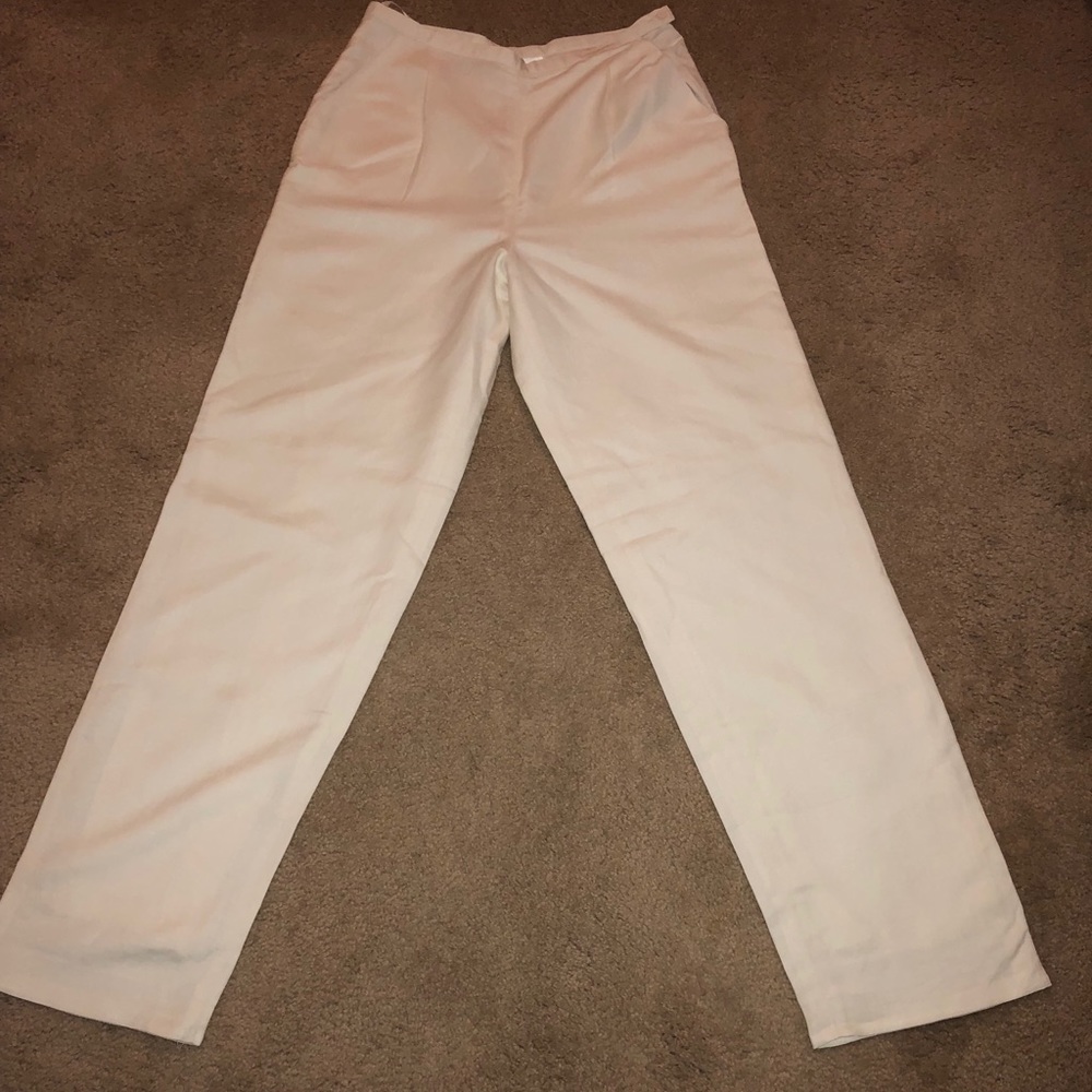 Jones Wear White Slacks